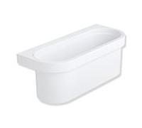Hewi System 800 panier de douche 800.03.30060AS 250x90x106mm, insert en plastique, blanc mat