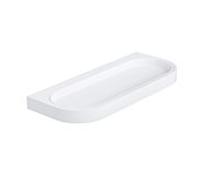 Hewi System 800 plateau à ustensiles 800.03.20060AS 250mm, insert en plastique, Halter et tasse blanc mat