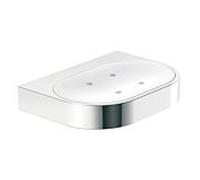 Hewi System 800 savon 8000211045 verre cristal dépoli, chromé avec Halter