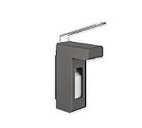 Hewi System 900 désinfection et Seifenspender 900.06.00360SC acier inoxydable Seifenspender poudrage gris foncé perle mica profond mat, 80,5x342x203mm