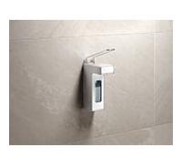 Hewi System 900 désinfectant et distributeur de savon 900.06.003XA Inox mat sol, 80.5x342x203mm