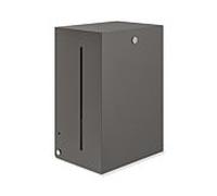 Hewi System 900 distributeur de rouleaux de papier 900.06.01060SC acier inoxydable revêtu par poudre gris foncé perle mica mat profond, électronique