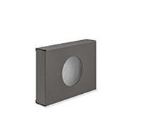 Hewi System 900 distributeur de sachets hygiéniques 900.06.01160SC en acier inoxydable, revêtement par poudre, gris foncé, mica nacré mat profond, montage mural