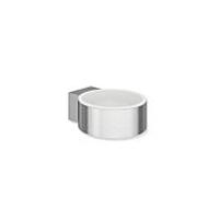 Hewi System 900 Halter sèche-cheveux 900.00.000XA98 match0 en acier inoxydable satiné, Halter blanc de Halter