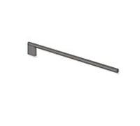 Hewi System 900 porte-serviettes 900.09.00160SC Acier inoxydable, revêtement poudre gris foncé mica perlé, mat profond, fixe, à un bras