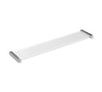Hewi System 900 Q étagère 900Q03.00740 chromé , avec plaque de verre, 616x20x122mm