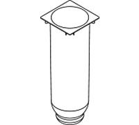 Hewi System 900 Q insert 900Q20.E002 pour garniture de toilette , avec couvercle