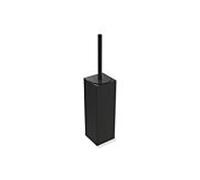 Hewi System 900 Q WC - garniture de toilette 900Q20.00260DC revêtement en poudre noir profond mat, acier inoxydable, 90x438x100mm