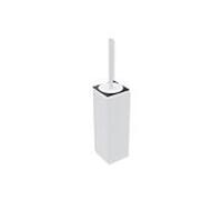 Hewi System 900 Q WC - garniture de toilette 900Q20.00260DX revêtement par poudre blanc mat profond, acier inoxydable, 90x438x100mm