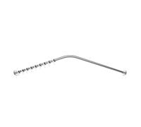 Hewi System 900 tringle à rideaux 900.34.10240 987 x 987 mm, 20 anneaux de rideau, acier inoxydable chromé