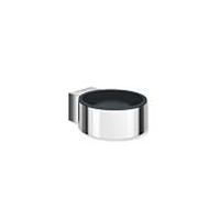 Hewi Système 900 support de sèche-cheveux 900.00.0004092 Halter en acier inoxydable chromé, insert anthracite
