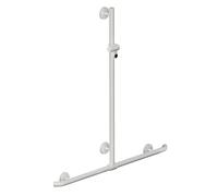 Hewi Universal Barre de douche, avec poignée de maintien, 950.35.42090 98,