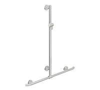 Hewi Warm Touch Barre de douche, avec poignée de maintien, 950.35.42051,
