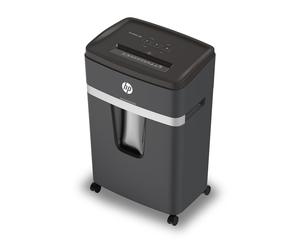 Hewlett Packard 581837 PRO SHREDDER 12MC Destructeur de documents, micro coupe, P-5, 12 cartes, 25l, gris foncé