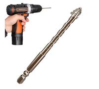 Hexagonal Drill Bit - Alloy Multi Size 0,6-1,2 cm | Eccentric Twist Serrated Drill Bit, Multi Edge Cutting Head | Fast Drilling Electric Drills Accessory For Tile Béton, Marble Brick Wood Use