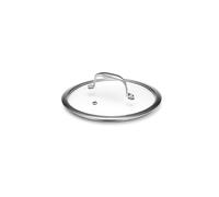 HexClad Couvercle en verre trempé, 20,3 cm, conçu pour les ustensiles de cuisine hybrides HexClad ventilés à la vapeur, passe au lave-vaisselle