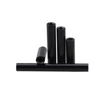 HEXHUASR Lot de 5 ou 10 entretoises Rondes en Aluminium Noir, M2, M2.5, M3, M4, M5, for multirotors RC(40mm)