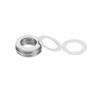 HEXHUASR Rondelles Plates Ultra Fines en Acier Inoxydable, 20 à 100 pièces, M3, M4, M5, M6, M7, M8, M9, M10, épaisseur 0,1 à 1 mm(M10x20 20pcs,0.1mm Thickness)