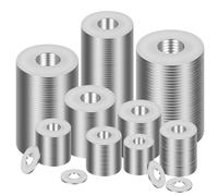 Hexizexi Lot de 120 rondelles de carrosserie M6 x 16 mm en acier inoxydable - Rondelles plates - Peuvent être utilisées pour les réparations domestiques, vis, boulons, etc