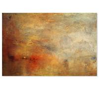 Hexoa Tableau célèbre de Joseph Mallord William Turner - Made in France - Tableau Verre Acrylique 45x30