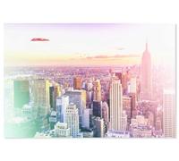 Hexoa Tableau New York Pastel Alu - Made in France