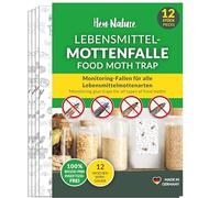 Hey Nature® Piège à Mites Alimentaires, 4 pièces, Piège Anti Mites Alimentaires sans Insecticide, Effet d'attraction Maximal pour détecter l'infestation, Piège de Surveillance Anti mite Alimentaire