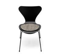 Hey-Sign Coussin d'assise pour Jacobsen Serie 7 - poivre et sel clair