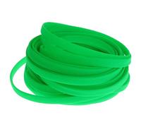 Heyiarbeit Gaine de câble extensible en PET flexible en maille tressée Vert fluo 8 mm 10 m