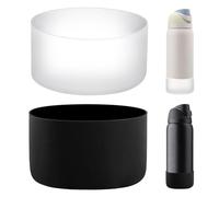 HEYSKAY Lot de 2 bottes en silicone pour bouteille d'eau Owala 946 ml, manchon de protection antidérapant pour bouteille d'eau Owala Twist, FreeSip and Flip en acier inoxydable, sans BPA, base