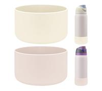 HEYSKAY Lot de 2 bottes en silicone pour bouteille d'eau Owala 946 ml, manchon de protection antidérapant pour bouteille d'eau Owala Twist, FreeSip and Flip en acier inoxydable, sans BPA, base