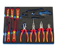 Heytec 50829001800 Vde sélection D‘Outillage 12 pcs, Multicolore