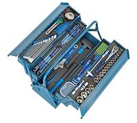 Heytec Heyco 50807694500 Mallette à outils Mallette dépliable en acier 5 compartiments Jeu de 57 outils (Import Allemagne)