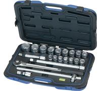 Heytec jeu de clés à douille 21 pces 3/4″ SW 19-50 mm nombre de dents 72 6-pans - 50810131080