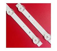 HEZHAOWH Kit de lampes TV 570mm, bandes de rétro-éclairage LED for bandes de barres DM-LED32R201BT2, règles CC02320D570V12 CV315PW07S(2pcs1TV)