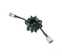 HF Choke Balun 1:1 Nickel Zinc Core 1.8-50MHz(50mm Green) | Wide band 1.8-50MHz, covers 160m to 6m amateur bands, pour ideal for multi-band shortwave operations
