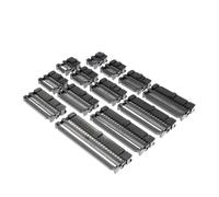 HF Mont 10 pièces, pas de 2.54MM, 6 positions, 8 10 12 14 16 18 20 24 26 30 34 40 broches, prise IDC femelle, connecteur IDC, câble ruban(FC-20P)