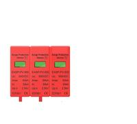 HFIGNIAHQ SPD 2P 3P DC 500V 800V 1000V 20KA~40KA 30KA~60KA House Lightning Surge Protector Protective Low-Voltage Arrester Device PV Solar(3P,DC1000V 30-60KA)