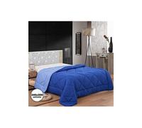 HG-2420BCO: Couette En Microfibre Bicolore - 240x200cm Bleu