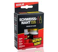 HG POWER GLUE REGULAR super glue extra forte - colle pour plastique caoutchouc pierre céramique verre bois - résistant à l'eau, à la chaleur et à séchage rapide 1x20g colle + 1x40g granulés
