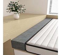 HGASOPLD Rallonge de Matelas en Mousse, Remplisseur d'espace d'oreiller de cale lit Tailles Multiples Grises for Les Lits Simples Doubles Reine Roi(80x5x3/203x13x8cm)