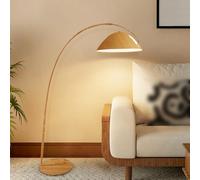 HGJHJJHK Lampadaires en Arc pour Salon, Lampe de Sol Moderne et créative, Lampe d'angle réglable sur Pied, Lampe de Lecture arquée, 3 températures de Couleur, pour Bureau, Chambre d'enfant, Maison