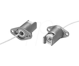 HGM 3002548 - Douille de lampe R7s, aluminium, 1 pièce