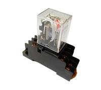HH54P AC 12 V bobine 4PDT 14 broches relais de puissance électromagnétique avec Base DYF14A 1 pièces