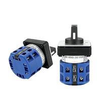 HHB18I LW-26 Rotary Switch Dual Power Cam Switch Manual Transfer Switch 25A AC440V Panel Mount Selector 2/3 Position Industrial(BEM28-25-1-D101)