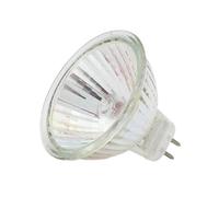 HHF LED Bulbs Lamps, 10pcs halogène Spot Light Super Dimmable lumineux MR16 GU5.3 12V 20/35 / 50W Ampoules halogènes Coupe Shape Lampe Clear Quartz Verre (Émission de la couleur : Warm White)