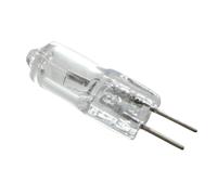 HHF LED Bulbs Lamps, 10pcs / lot incandescent lampe halogène g4 ampoule Dimmable blanc chaud blanc 24V 20W 35W clear bulbe de verre pour lustre (Émission de la couleur : Warm White)