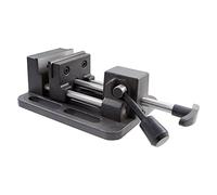 HHIP 3900-0183 Pro-Series Étau de perceuse à glissière rapide en fer de haute qualité, 7,6 cm de largeur x 3,2 cm de profondeur, ouverture de la mâchoire de 8,9 cm (lot de 1)