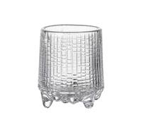Hhmmei2024-23 Verres à boire Petite tasse en verre de cristal, à siroter texturée trois pieds Gobelets en verre