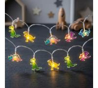 HHMTAKA Guirlande lumineuse dinosaure pour enfants à piles 1,5 m 10 LED