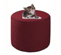 HHONGWYT Housse de Pouf Rond Housse Ottomane 31x38/38x43/40x34/ 45x35/45x45cm Extensible Jacquard Housse Repose Pied Rond Couverture Ottomane Housse de Pouf avec Fond élastique,A2,45x35cm(17.7x13.7)